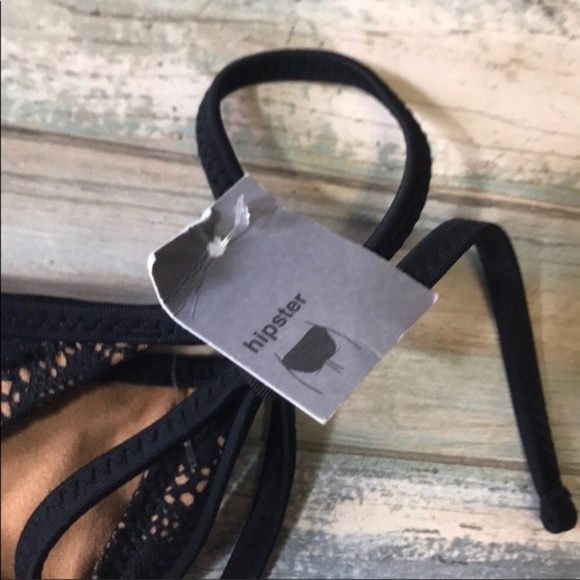 Mossimo Black Tie Side Bikini Bottoms - Picture 4 of 4